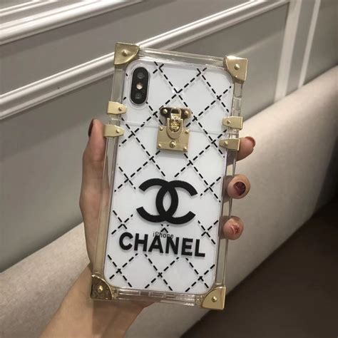 chanel leather iphone case|clear chanel iphone case.